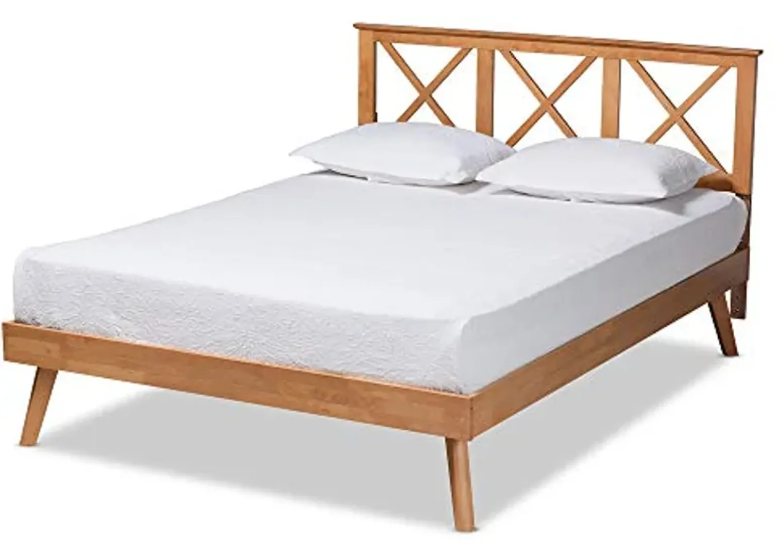 Baxton Studio 179-11247-AMZ Beds (Platform), Brown, Full