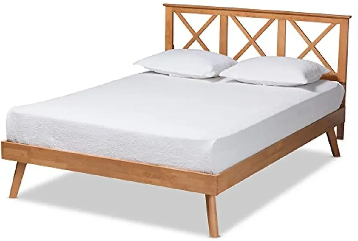 Baxton Studio 179-11247-AMZ Beds (Platform), Brown, Full