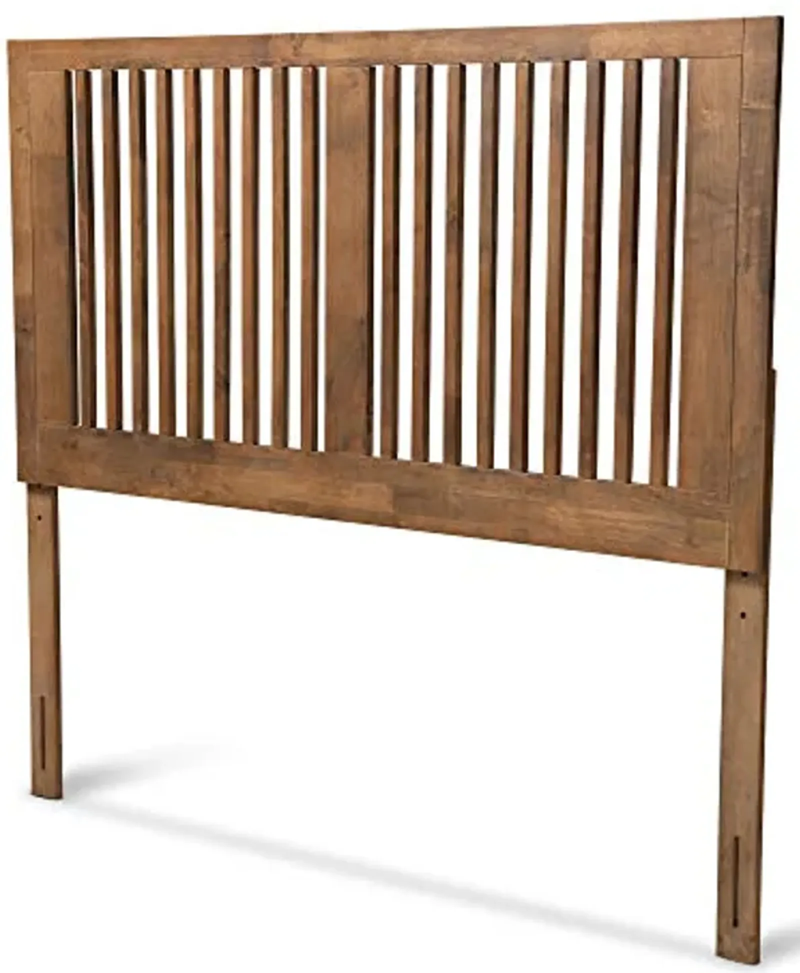 Baxton Studio Harena Headboards, Ash Walnut