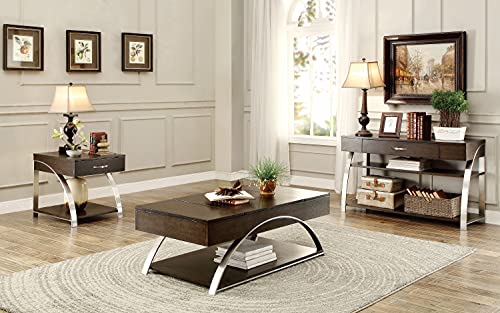 Lexicon Clyde End Table, Two-Tone