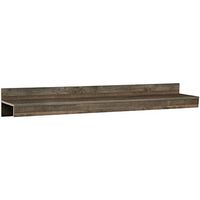 Signature Design by Ashley Trinell Rustic Entertainment Center Bridge, Sold Seperately, Brown with Gray Planked Finish