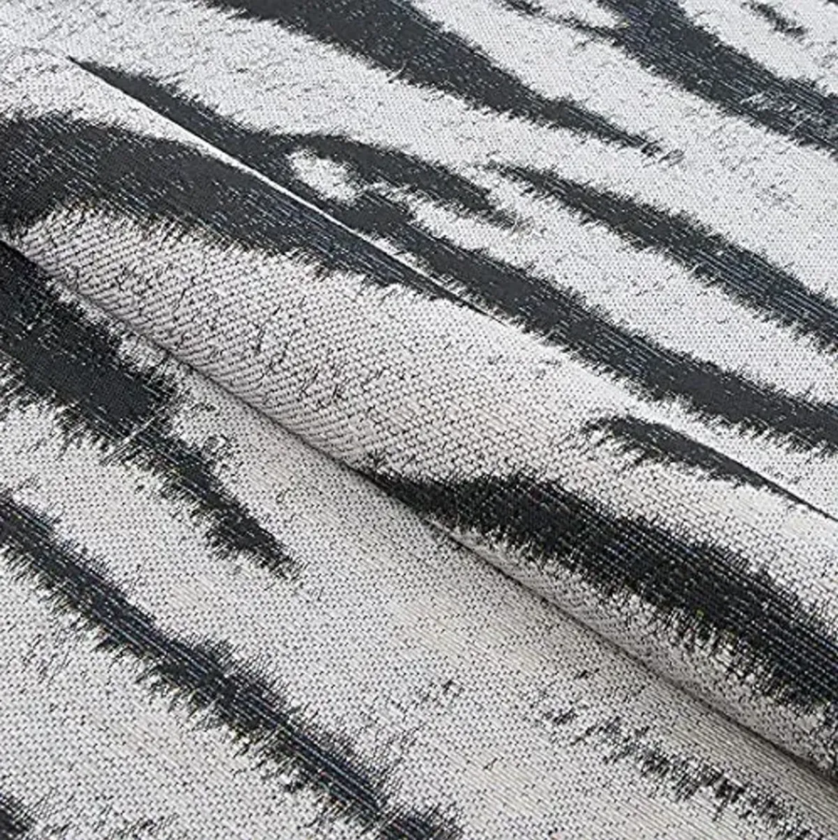 Couristan Dolce Outdoor Area Rug - Bengal 5'3" X 7'6" Rectangle in Ivory Color, Hose Washable, Pet Friendly, Patio and Home Decor