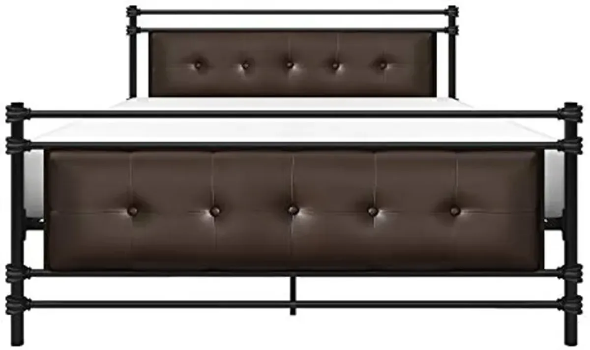 Lexicon Warrenton Metal Platform Bed, Full, Black