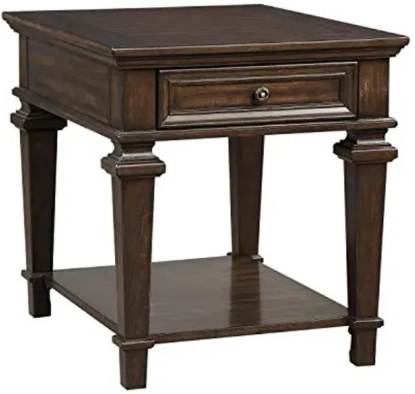 Lexicon Mitchell End Table, Espresso