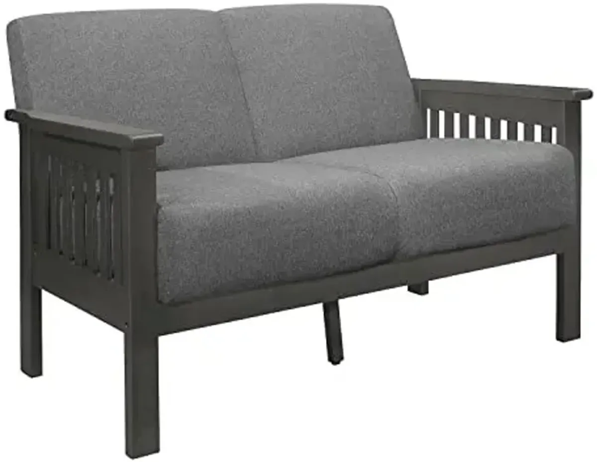 Lexicon Noel 2-Piece Living Room Sofa Set, Gray