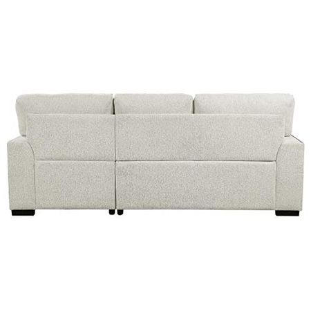 Lexicon Winona Sectional Sofa with Right Side Chaise, Beige