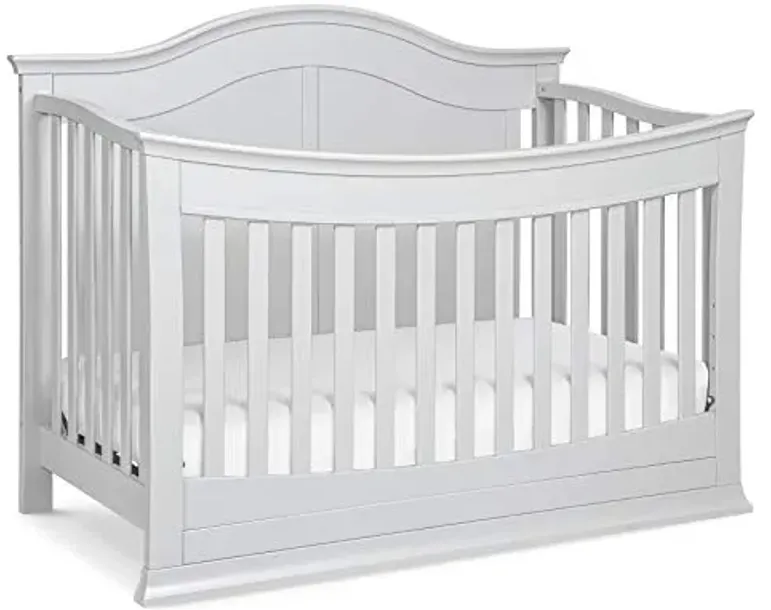 DaVinci Meadow 4-in-1 Convertible Crib in Cloud Grey, Greenguard Gold Certified