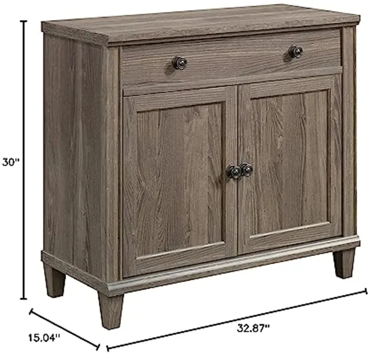 Sauder Hammond Library Base, Emery Oak Finish