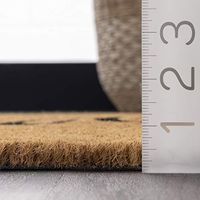 nuLOOM Coir Welcome Doormat, 1' 5" x 2' 5", Natural