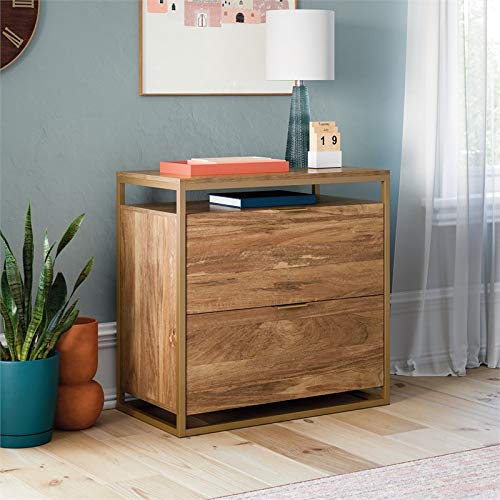 Sauder International Lux Lateral File, Sindoori Mango Finish