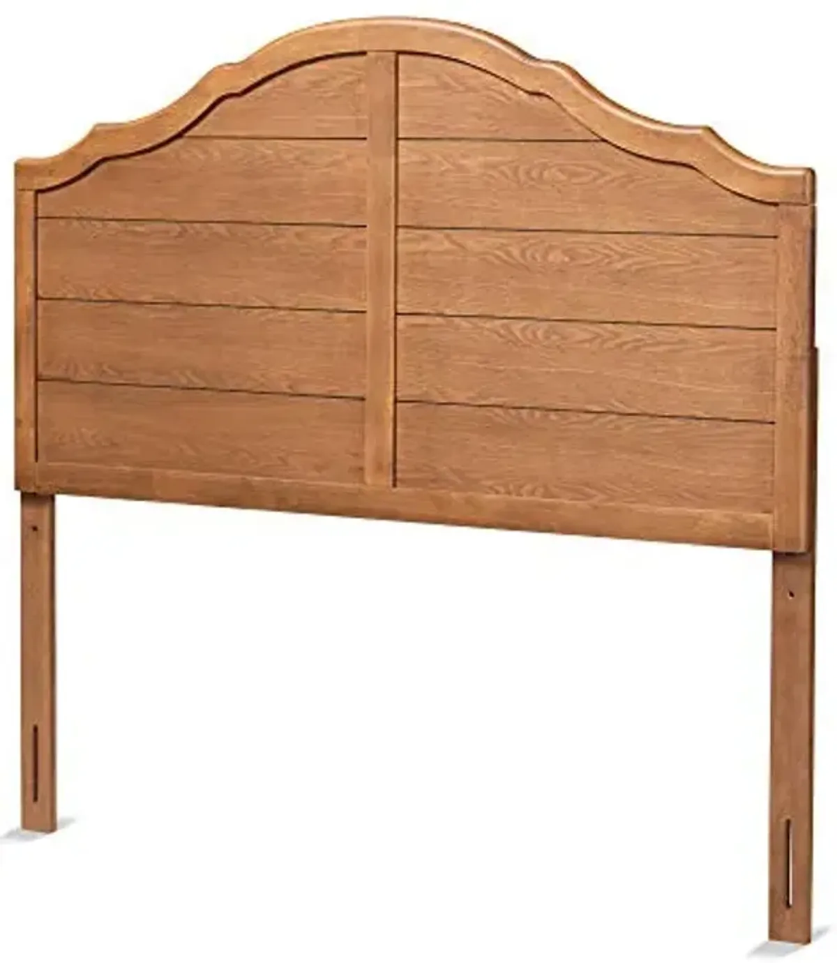 Baxton Studio Clive Vintage Traditional Farmhouse Ash Walnut Finished Wood King Size Headboard