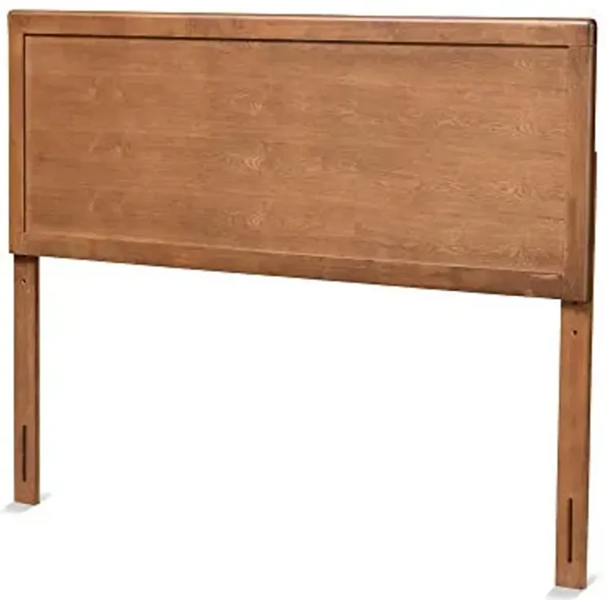 Baxton Studio Alan Modern and Contemporary Transitional Ash Walnut Finished Wood Queen Size Headboard