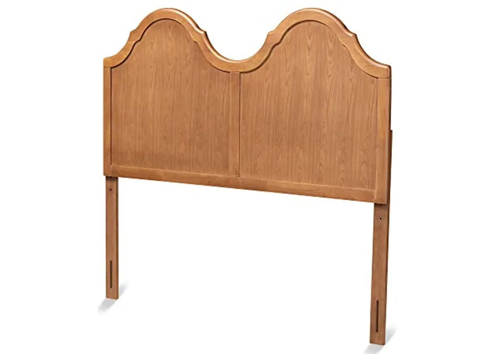 Baxton Studio Tobin Headboards, Full, Ash Walnut