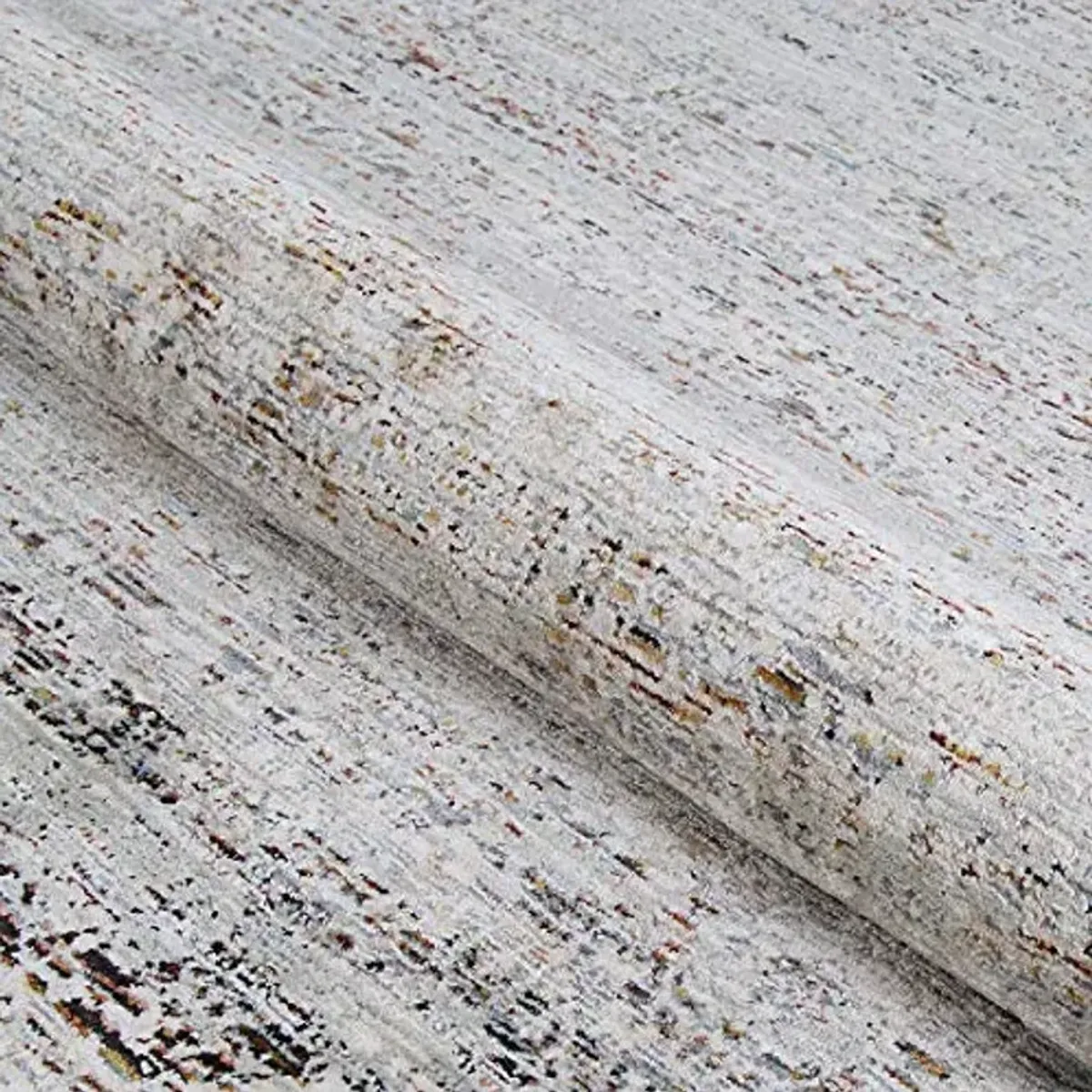Couristan Luxor Indoor Area Rug - Campagne 3'9" x 5'4" Rectangle in Antique Beige and Greystone, Floral Design with Fringed Edges, Medium Pile Home Decor for Living Room, Bedroom, and Dining Room