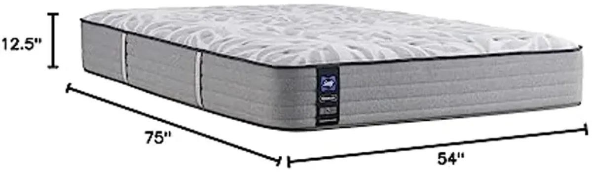 Sealy Posturepedic Spring Silver Pine Medium Feel Mattress and 9-Inch Foundation, Full