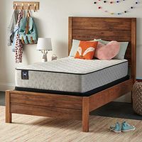 Sealy Essentials Spring Summer Elm Firm Feel Mattress and 9-Inch Foundation, Twin