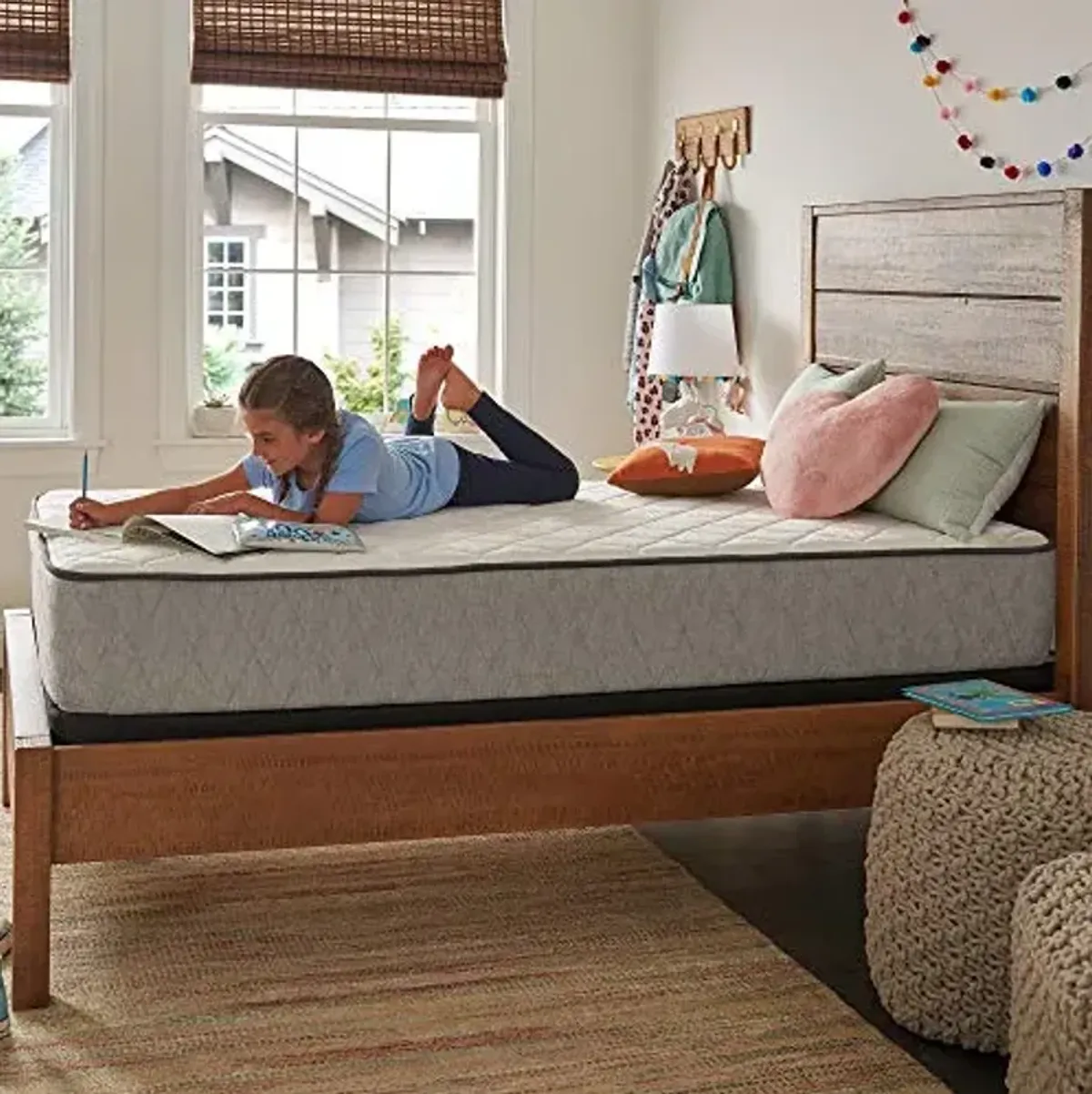 Sealy Essentials Spring Osage Firm Feel Mattress, Twin