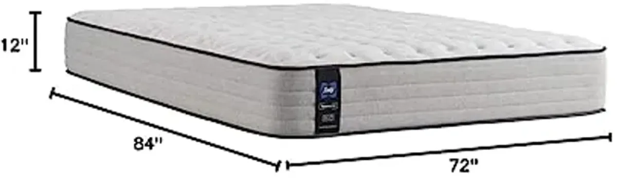 Sealy Posturepedic Spring Summer Rose Firm Feel Mattress and 9-Inch Foundation, California King