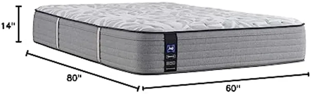 Sealy Posturepedic Spring Silver Pine Faux Eurotop Medium Feel Mattress, Queen