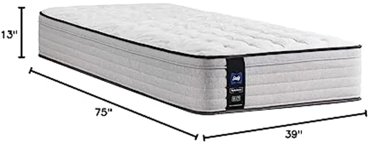 Sealy Posturepedic Spring Summer Rose Faux Eurotop Soft Feel Mattress, Twin