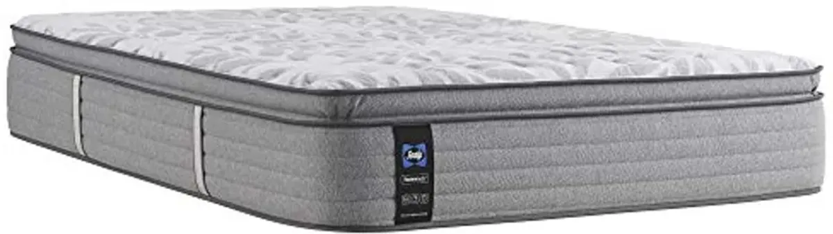 Sealy Posturepedic Spring Silver Pine Euro Pillowtop Medium Feel Mattress and 9-Inch Foundation, Full