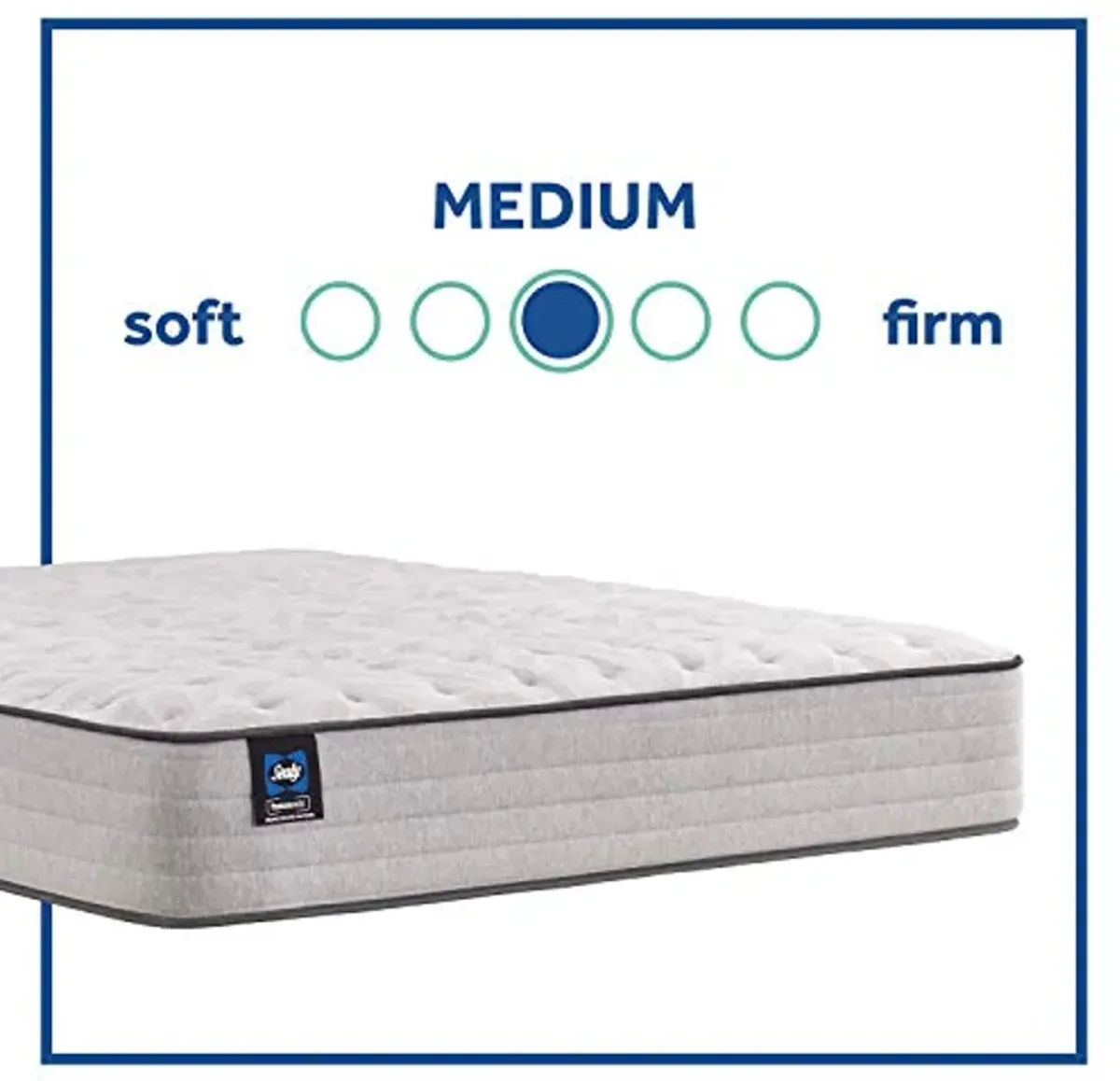 Sealy Posturepedic Spring Bloom Medium Feel Mattress, Split California King