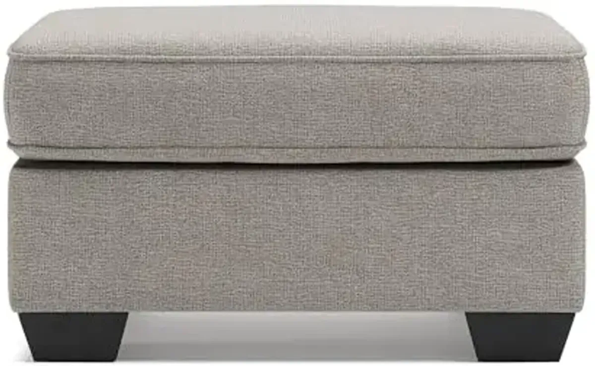 Signature Design by Ashley Greaves Contemporary Accent Ottoman, Gray