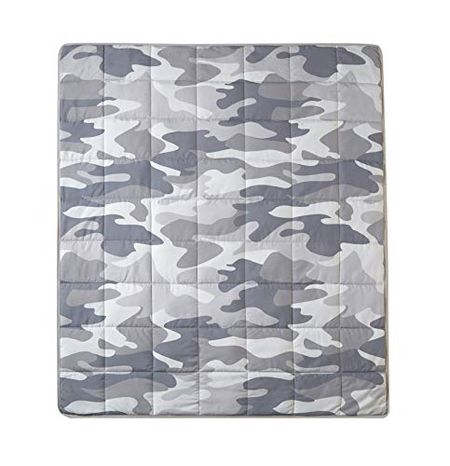 Heritage Kids 6 Pound Weighted Blanket, Camo