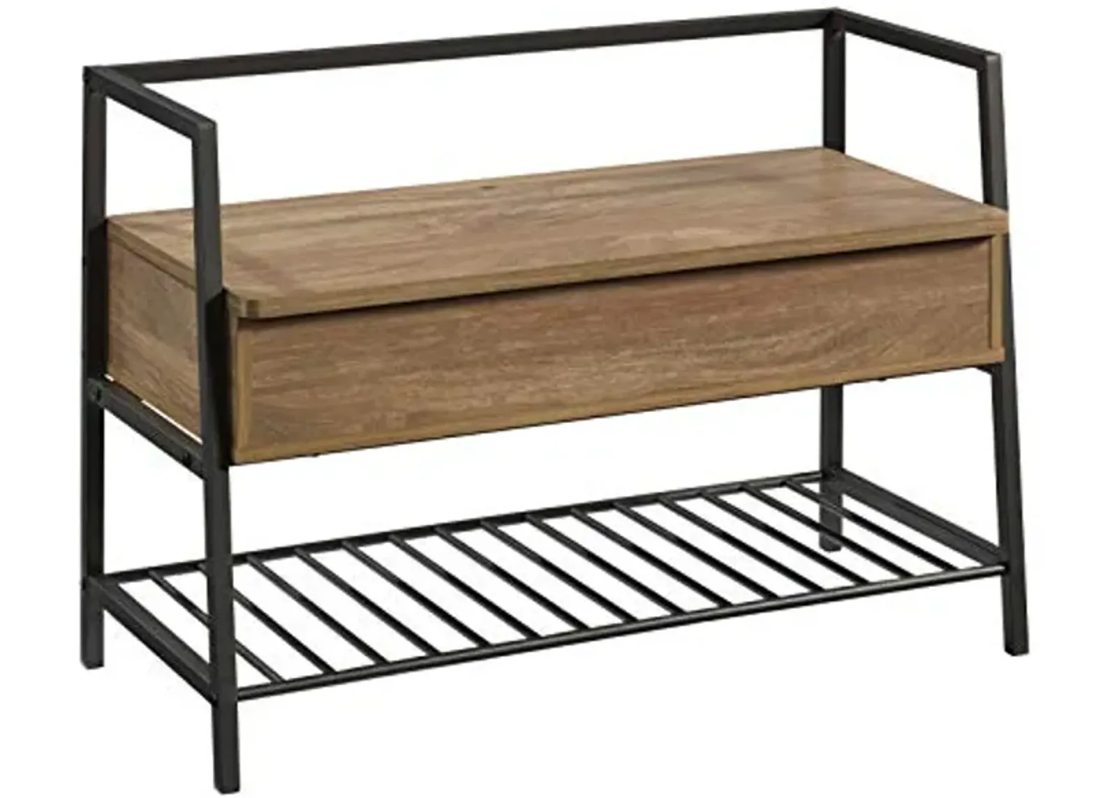 Sauder North Avenue Storage Bench, Sindoori Mango Finish