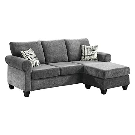 Lexicon Bridgton Reversible Sofa Chaise, Gray