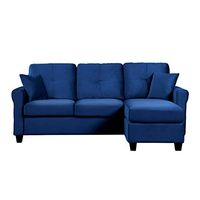Lexicon Levi Reversible Sofa Chaise, Blue