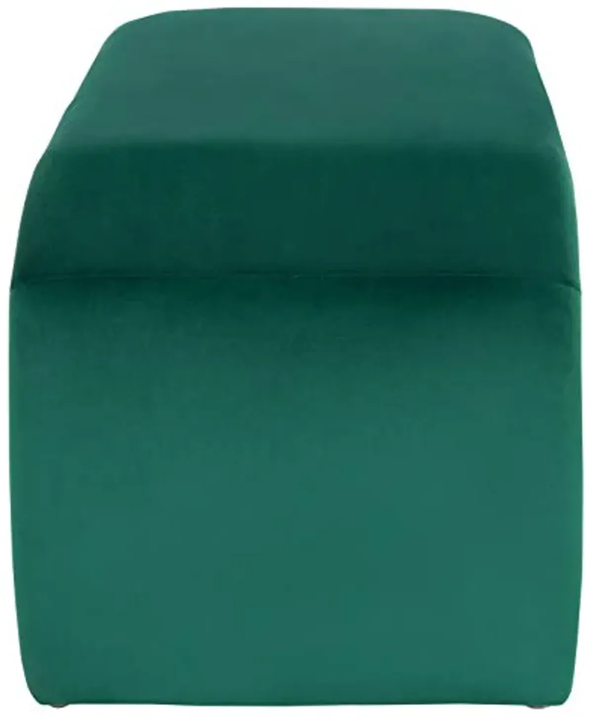 Safavieh Home Collection Tenko Modern Emerald Velvet Bench (Fully Assembled) BCH1300D