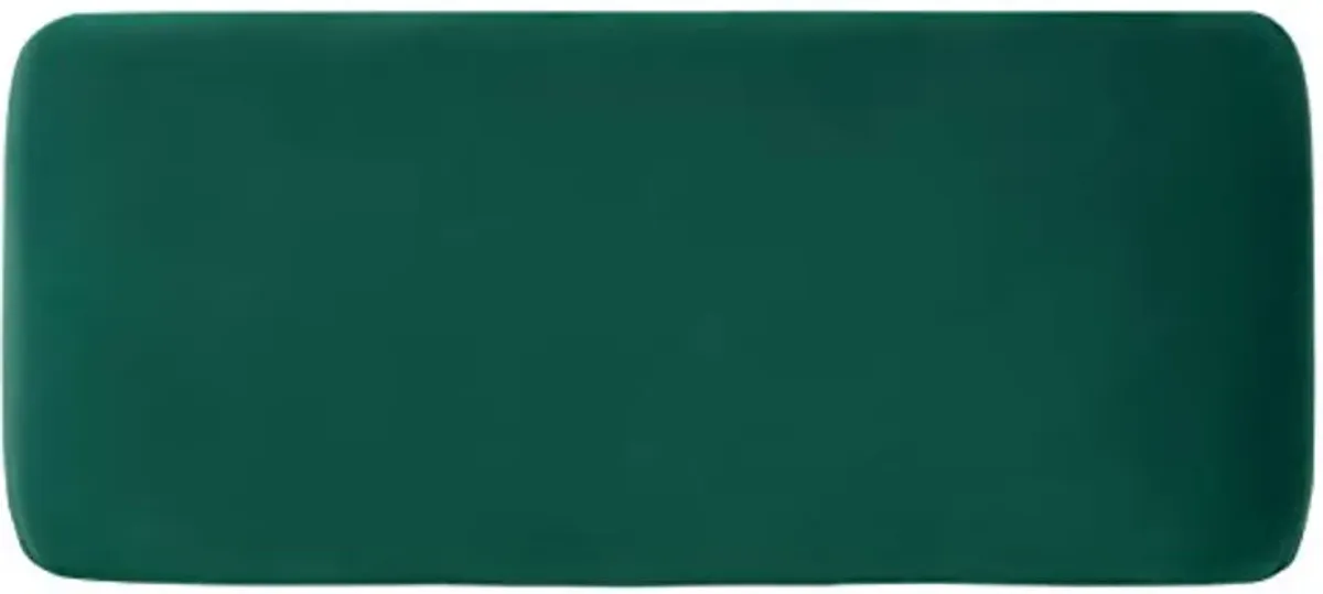 Safavieh Home Collection Tenko Modern Emerald Velvet Bench (Fully Assembled) BCH1300D