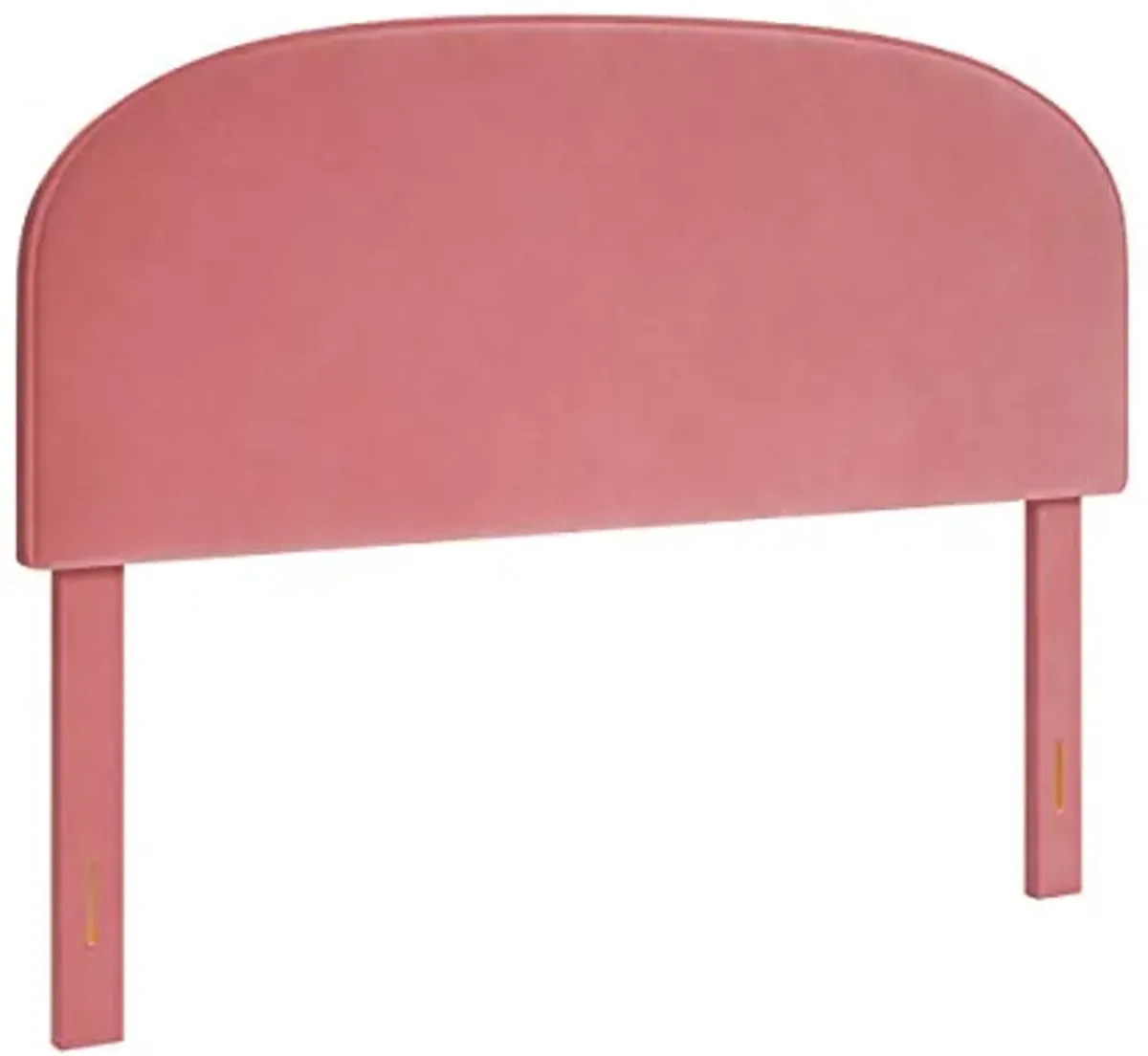 Sauder Cannery Bridge Headboard, L: 63.74" x W: 3.54" x H: 47.48", Dusty Pink Finish