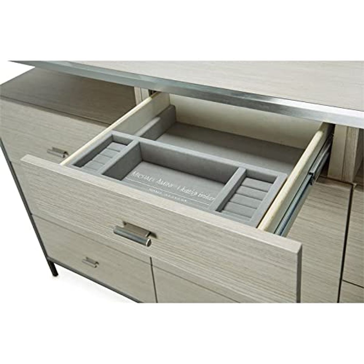 Michael Amini Silverlake Village Dresser, Brown