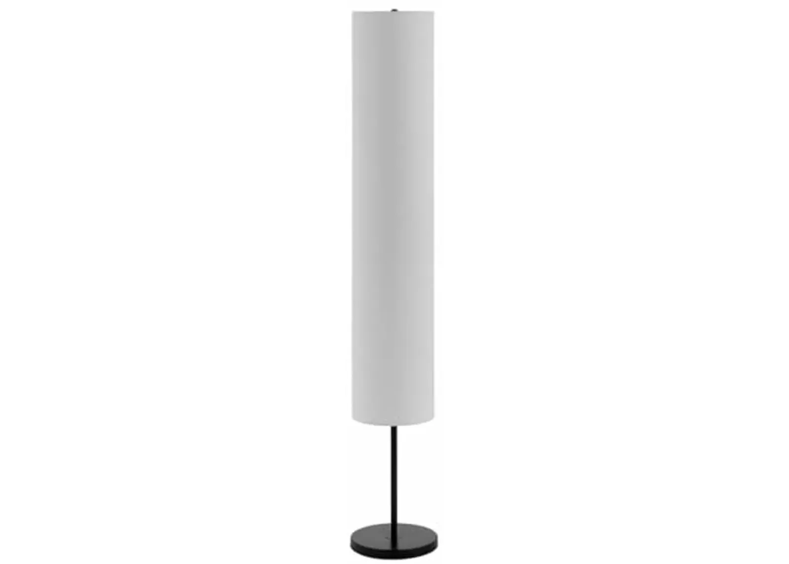 Safavieh Lighting Collection Kylo Modern Cylinder 60-inch Black Iron Floor Lamp (LED Bulb Included)