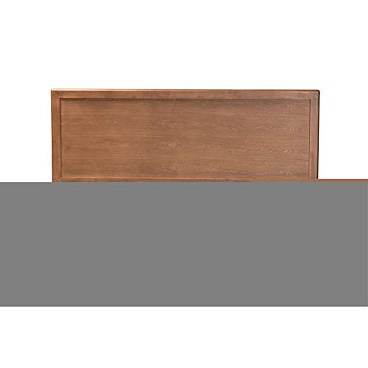 Baxton Studio Alan Walnut Finished Wood Full Size Headboard