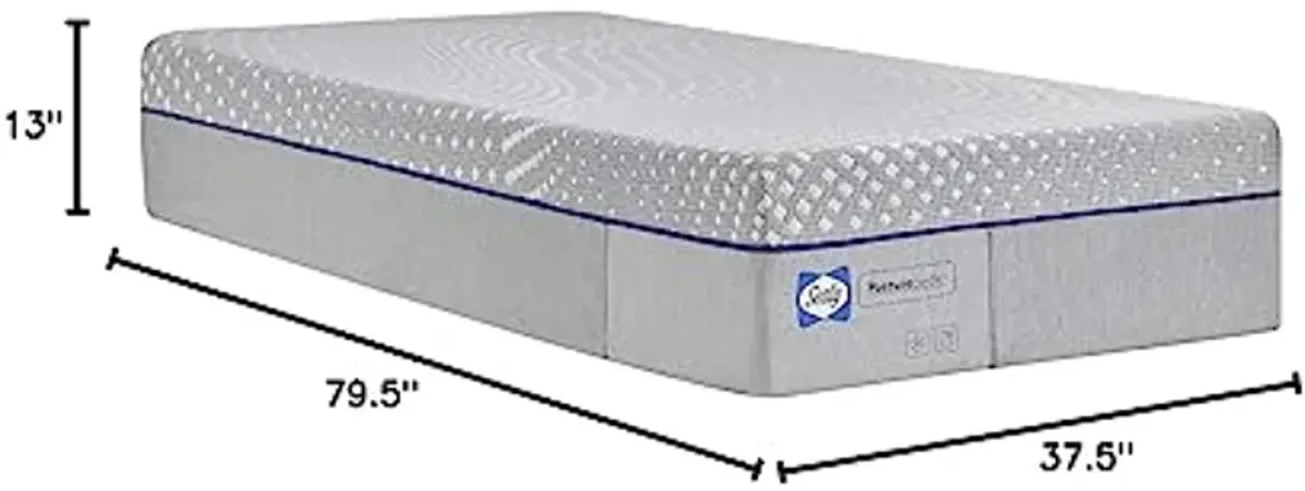 Sealy Posturepedic Foam Lacey Soft Feel Mattress, Twin XL