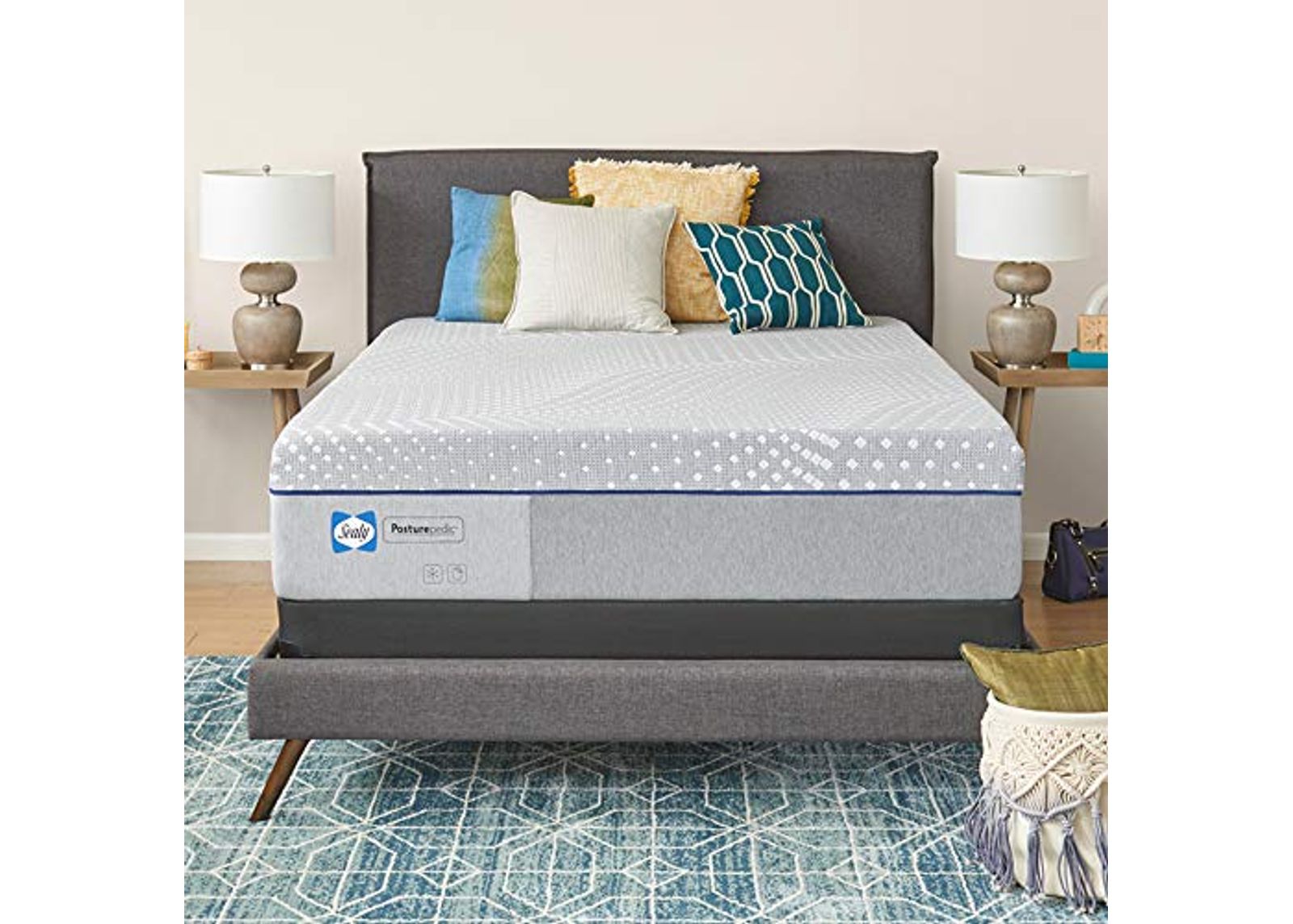 Sealy Posturepedic Foam Lacey Soft Feel Mattress, Split California King