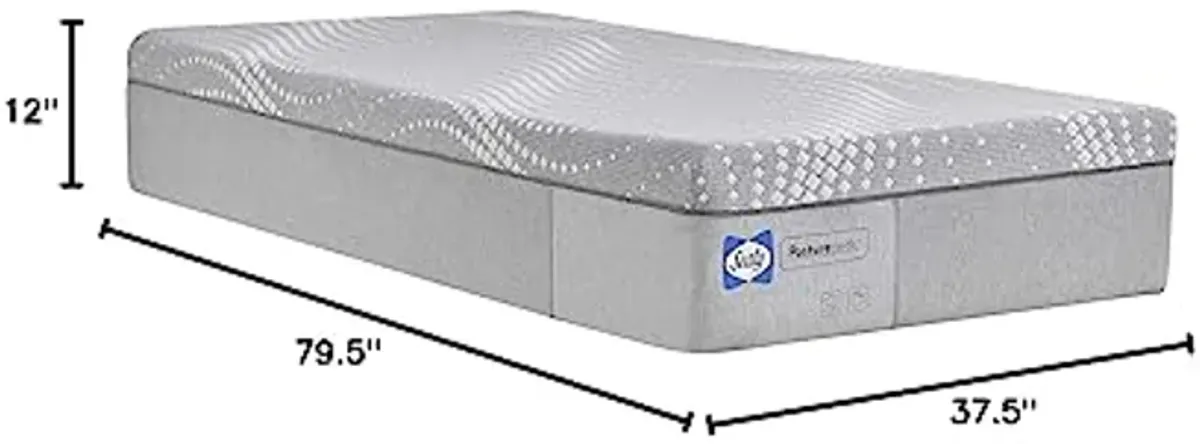 Sealy Posturepedic Foam Paterson Medium Feel Mattress, Twin XL