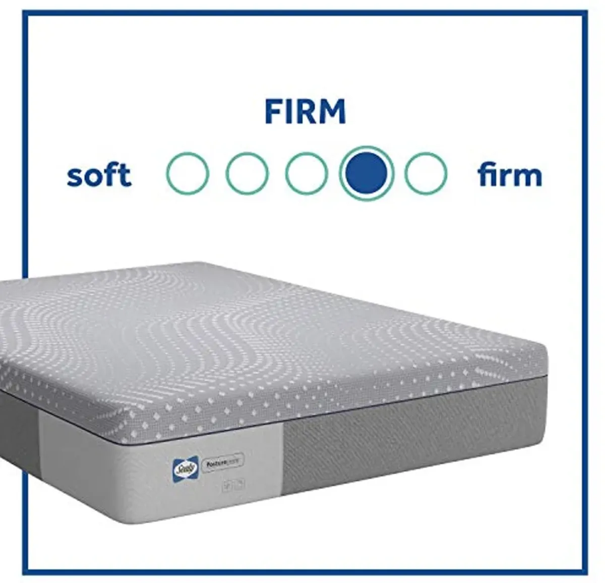 Sealy Posturepedic Foam Lacey Firm Feel Mattress, Split California King