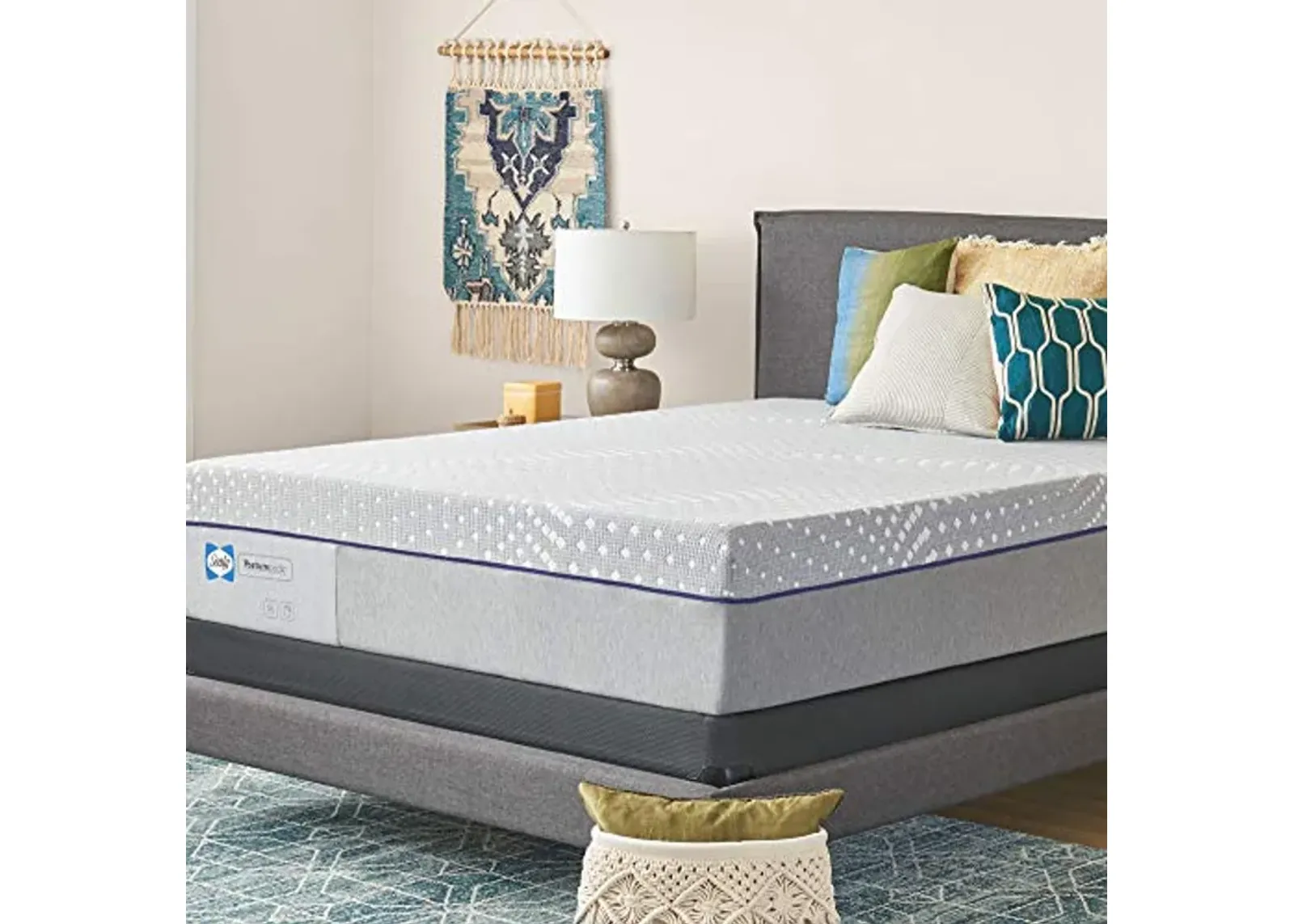 Sealy Posturepedic Foam Lacey Firm Feel Mattress, Split California King