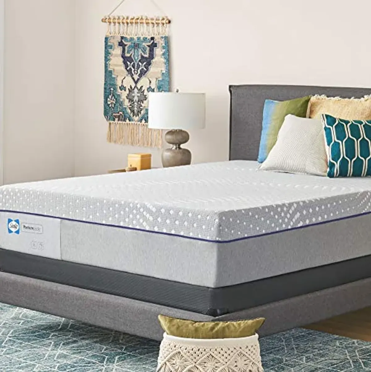 Sealy Posturepedic Foam Lacey Firm Feel Mattress, Split California King