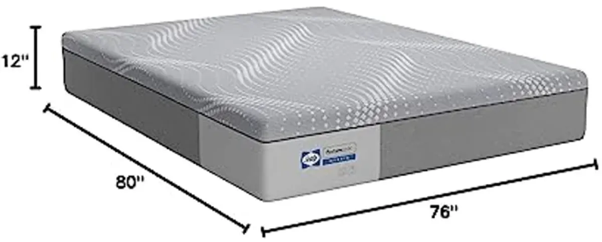 Sealy Posturepedic Hybrid Paterson Medium Feel Mattress and 5-Inch Foundation, King