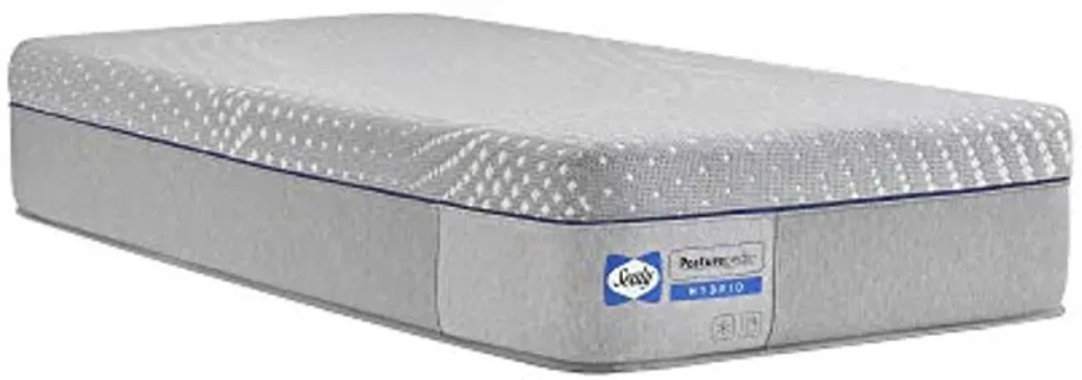 Sealy Posturepedic Hybrid Lacey Firm Feel Mattress and 5-Inch Foundation, Twin