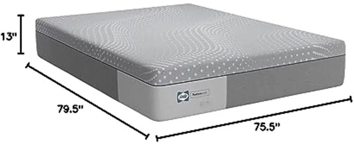 Sealy Posturepedic Foam Lacey Soft Feel Mattress, King