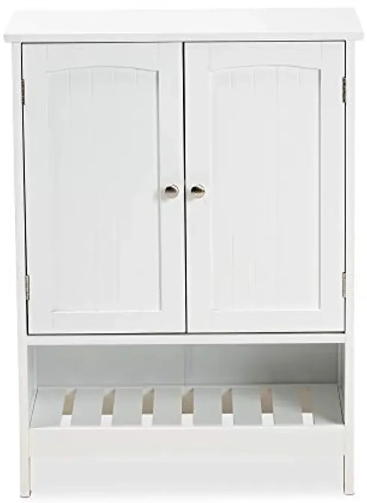 Baxton Studio Jaela Bathroom Shelving, White