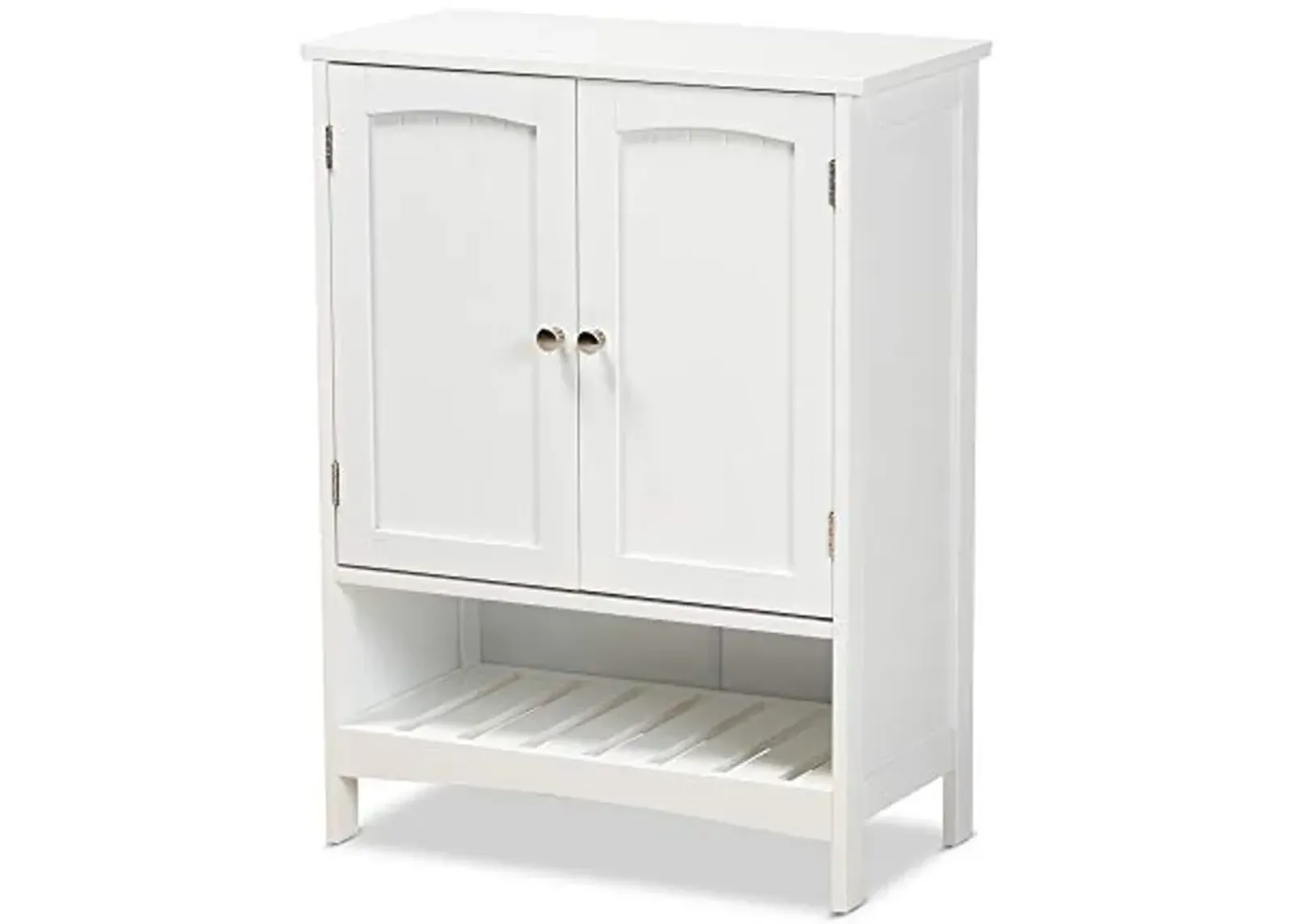 Baxton Studio Jaela Bathroom Shelving, White