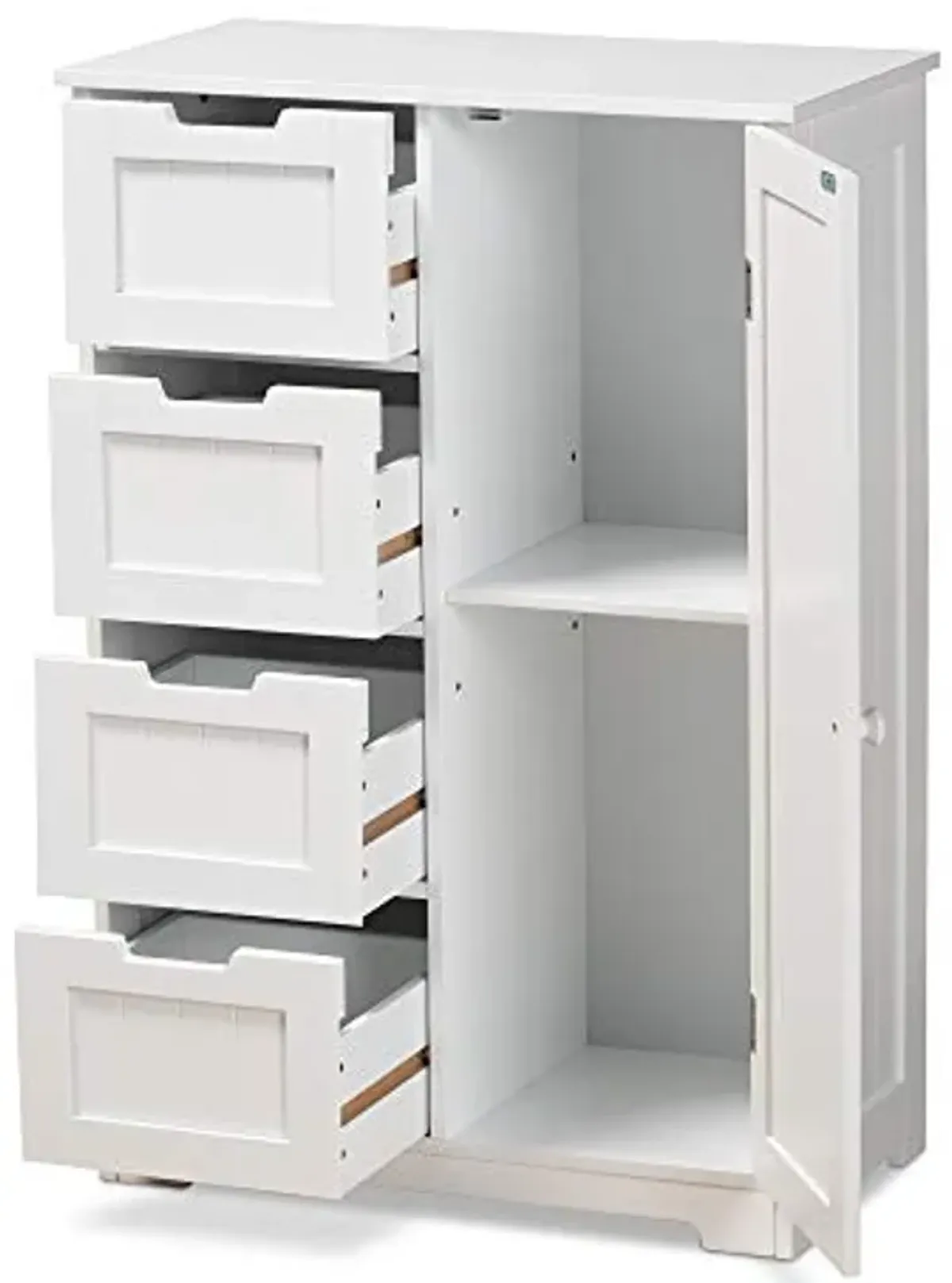 Baxton Studio Bauer Bathroom Shelving, White