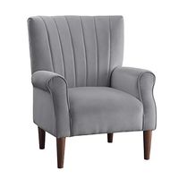 Lexicon Nellie Accent Chair, Dark Gray